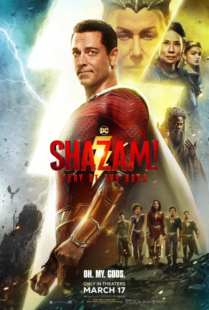 Das offizielle Poster für &#8218;Shazam! Fury of the Gods&#8216; ist da!